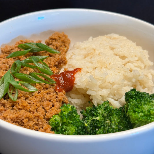 Honey Sriracha Ground Turkey Bowl