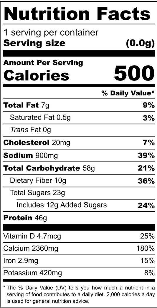 High Protein Mixed Berry Overnight Oats