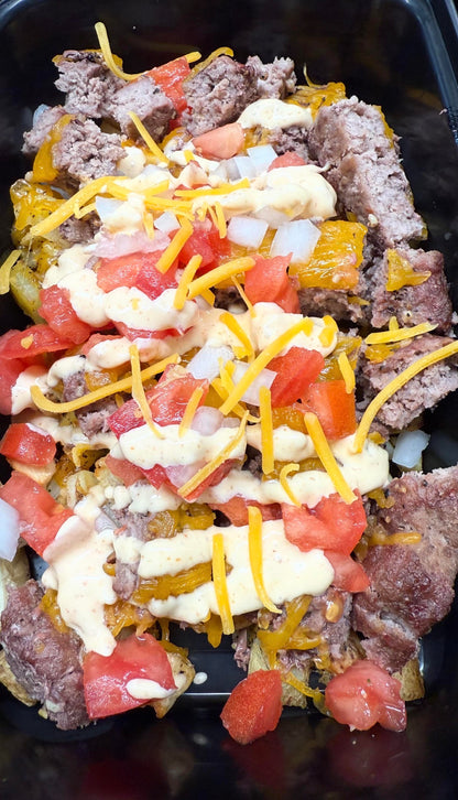 Beef Burger Bowl