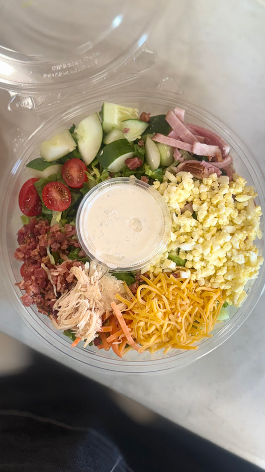 Chef Salad with Ranch Dressing