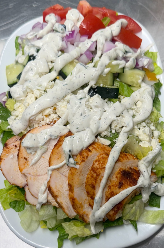 Chicken Gyro Salad