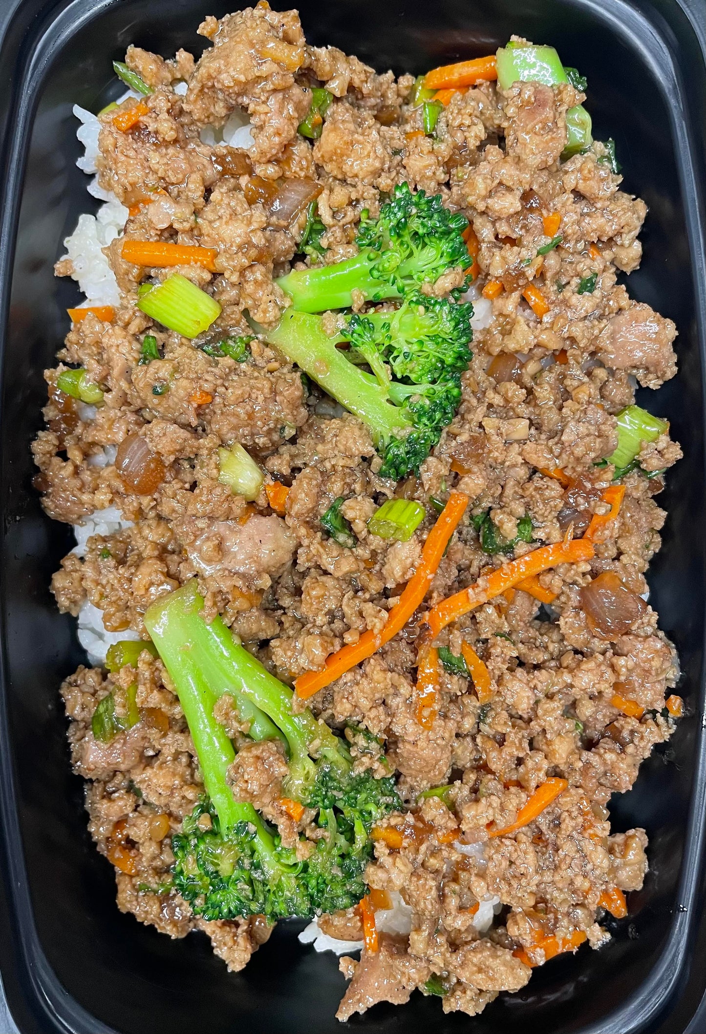 Teriyaki Ground Turkey Bowl